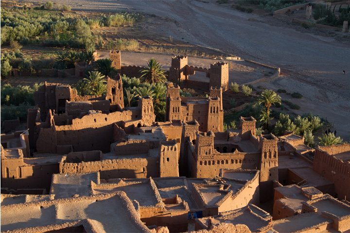 Aït Benhaddou, a fortified ksar.